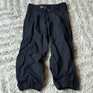 IVIVVA by Lululemon size 8, striped athletic pants in great condition